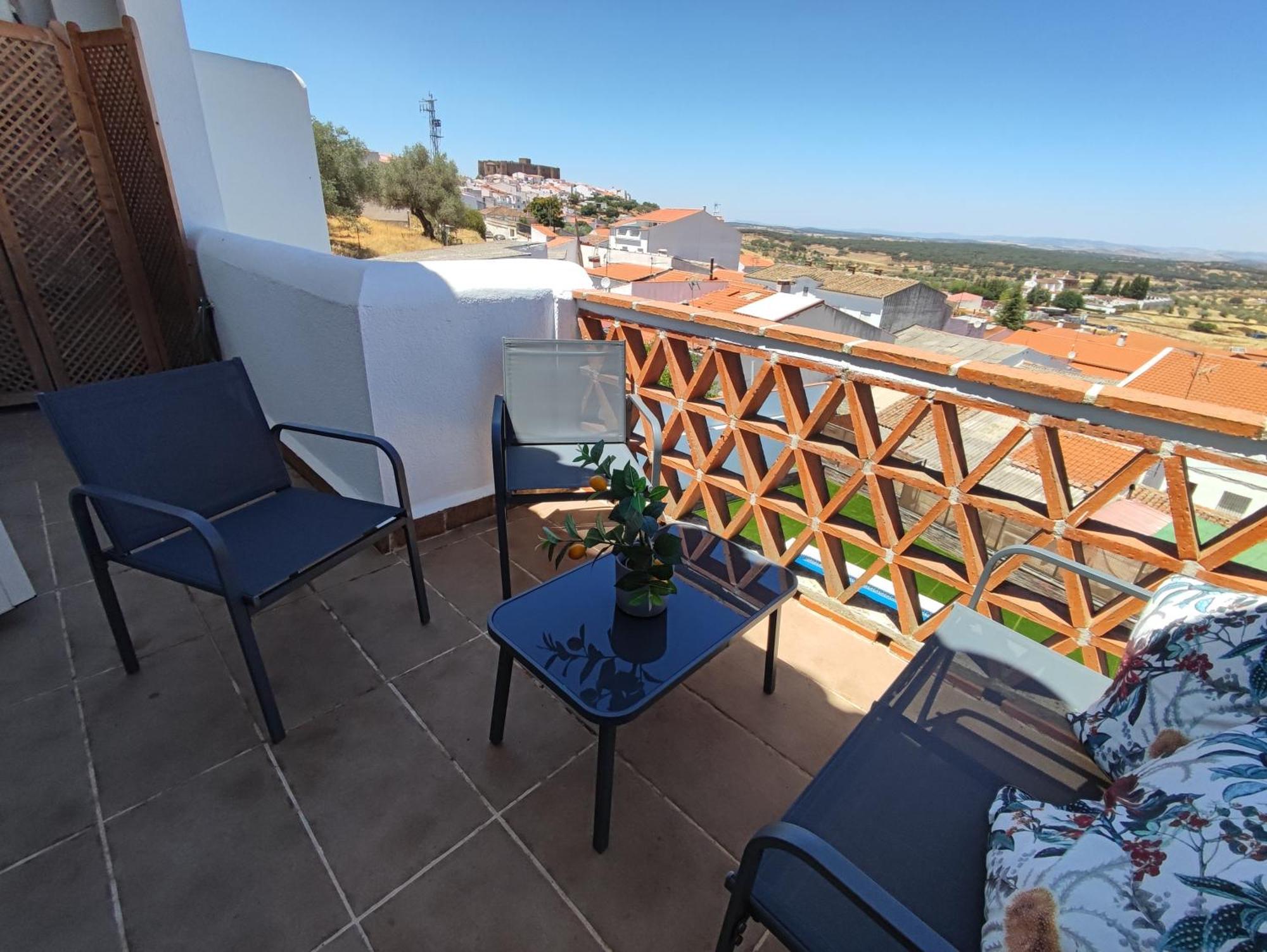 La Martela De Segura Apartamento Rural Piscina Segura de Leon Екстер'єр фото