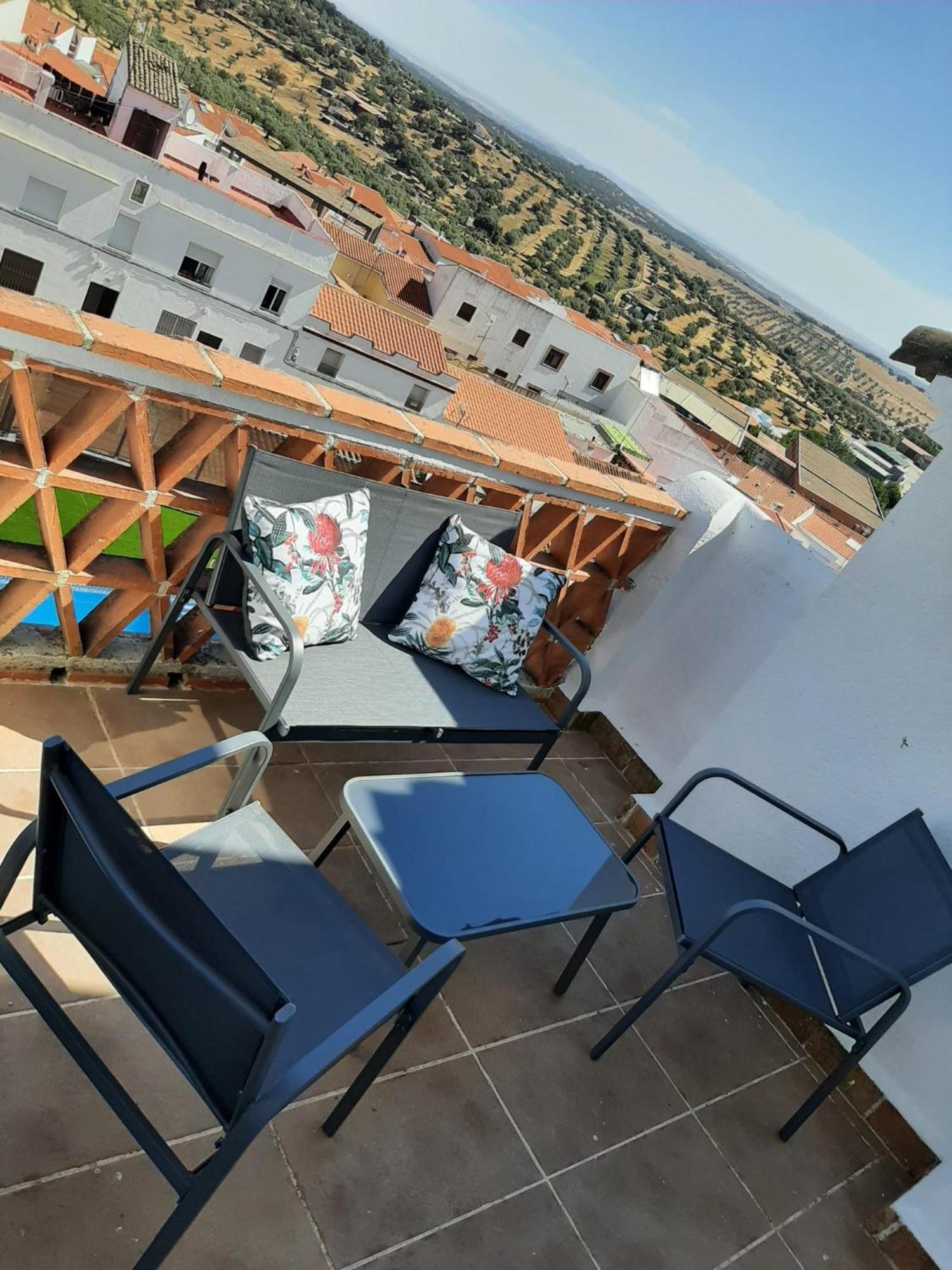 La Martela De Segura Apartamento Rural Piscina Segura de Leon Екстер'єр фото